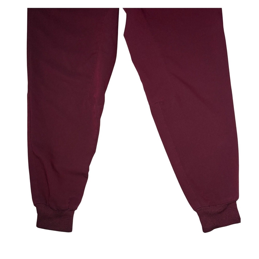 FIGS Tansen Burgundy Jogger Healthcare Scrub Pants Mens Size Small/Short - Picture 4 of 6